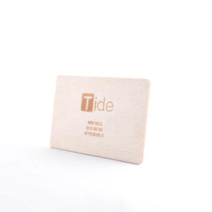 RFID-kortti puinen
