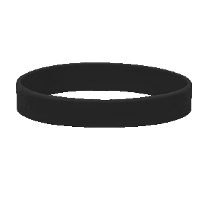 rfid silikoniranneke musta